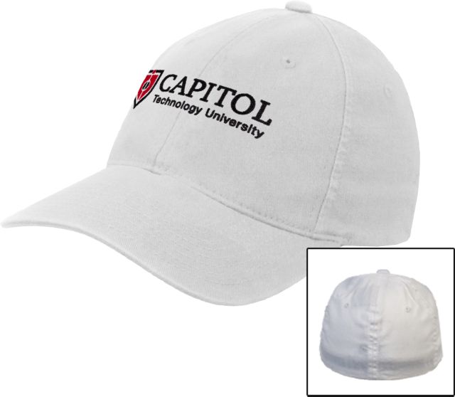 Capitol Technology Flexfit Structured Low Profile Hat Primary Mark - ONLINE ONLY