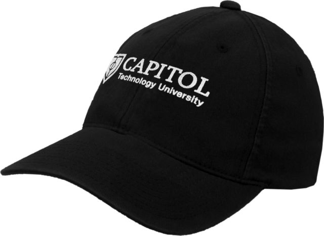 Capitol Technology Flexfit Structured Low Profile Hat Primary Mark - ONLINE ONLY