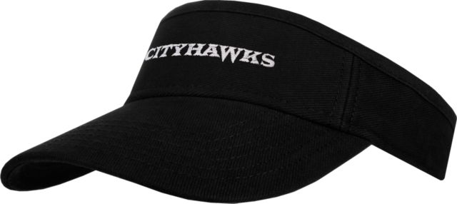 CC Denver Brushed Bull Denim Visor CityHawks