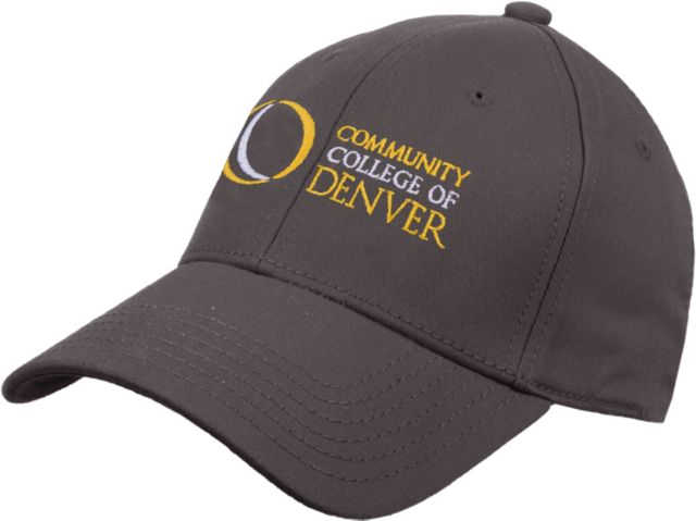 CC Denver Structured Adjustable Pro Style Hat Primary Mark