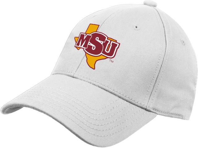 Midwestern State Structured Adjustable Pro Style Hat MSU Logo - ONLINE ONLY