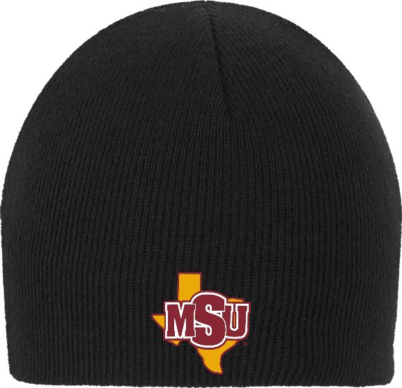 Midwestern State Knit Beanie MSU Logo - ONLINE ONLY