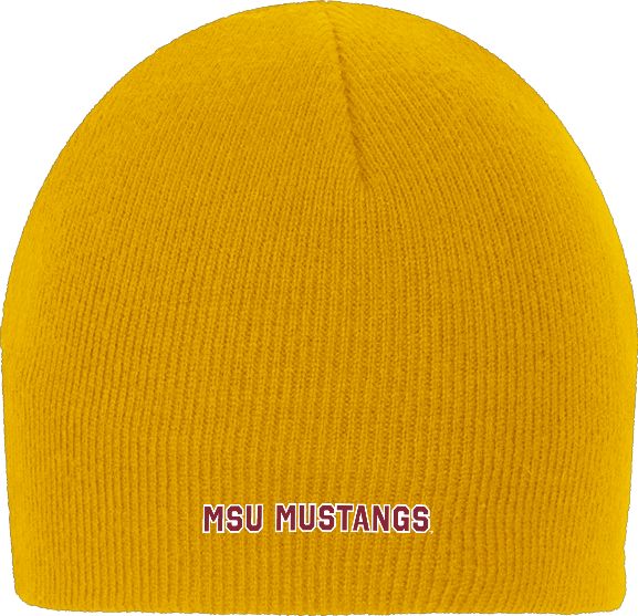 Midwestern State Knit Beanie MSU Mustangs Spirit Mark - ONLINE ONLY