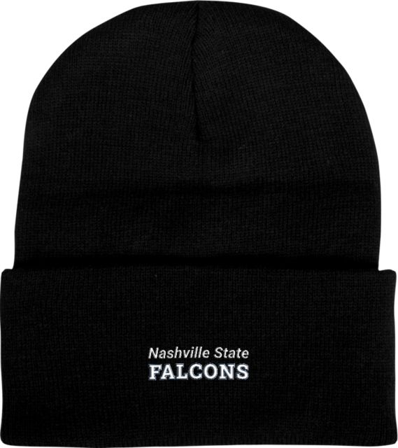 Nashville State Knit Beanie w/Cuff Nashville State CC Falcons - ONLINE ONLY