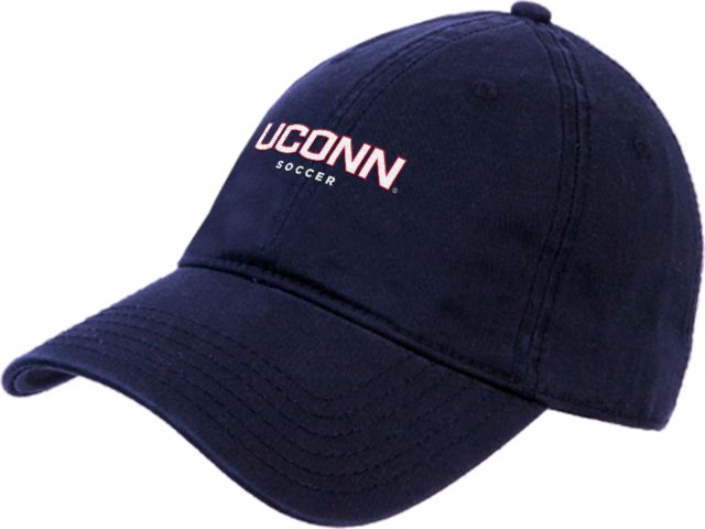UConn Unstructured Adjustable Low Profile Hat UConn Soccer