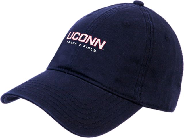 UConn Unstructured Adjustable Low Profile Hat UConn Track and Field