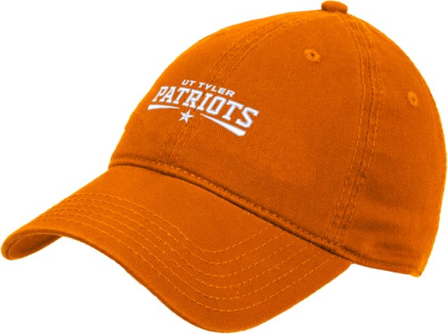 UT Tyler Orange Unstructured Adjustable Low Profile Hat UTT Patriots - ONLINE ONLY