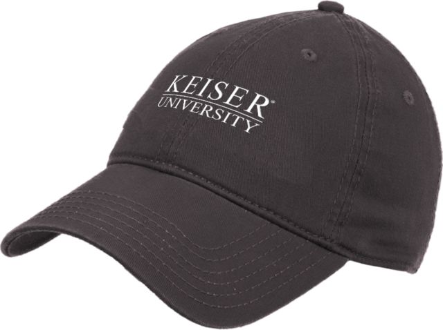 Keiser Unstructured Adjustable Low Profile Hat Keiser University Stacked - ONLINE ONLY