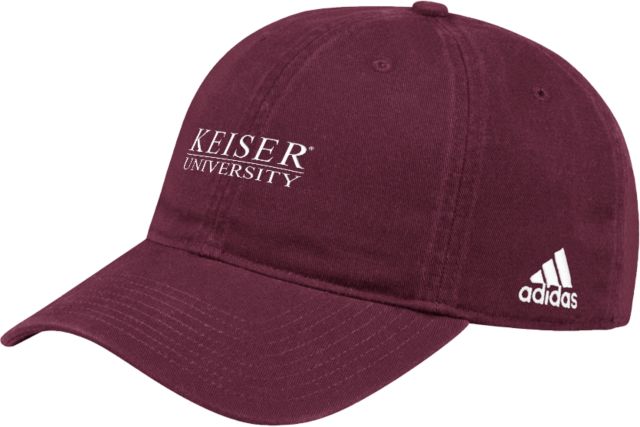Keiser Adidas Adjustable Washed Slouch Keiser University Stacked - ONLINE ONLY