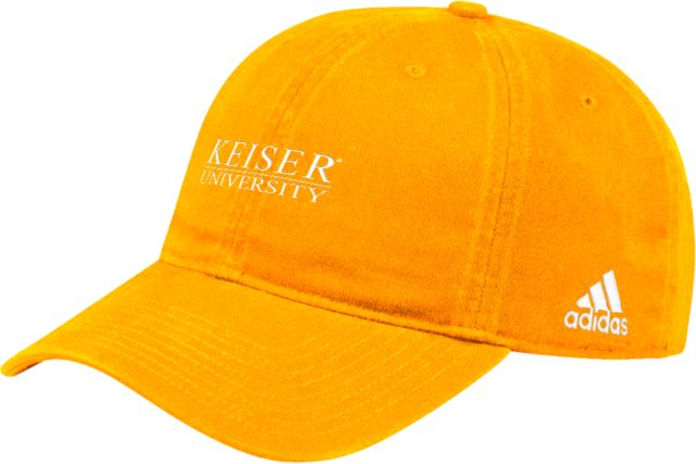 Keiser Adidas Adjustable Washed Slouch Keiser University Stacked - ONLINE ONLY