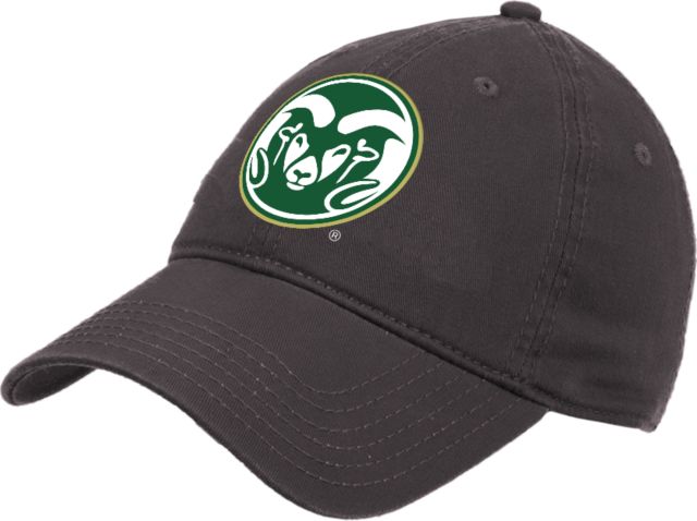 Colorado State Unstructured Adjustable Low Profile Hat Colorado State Primary Athletics Mark