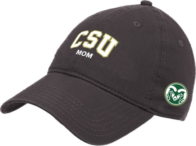 Colorado State Unstructured Adjustable Low Profile Hat Arched CSU Mom