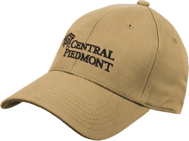 Central Piedmont Structured Adjustable Pro Style Hat Central Piedmont Stacked - ONLINE ONLY