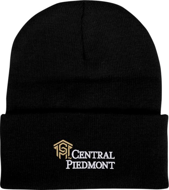 Central Piedmont Knit Beanie w/Cuff Central Piedmont Stacked - ONLINE ONLY