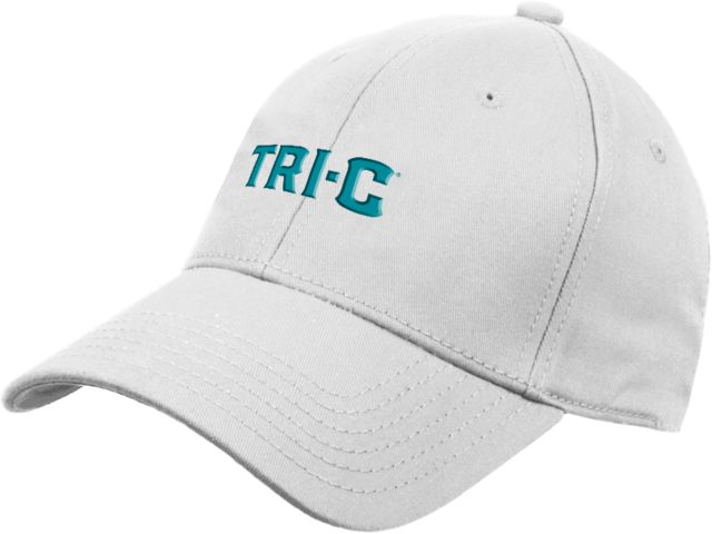 Cuyahoga CC Structured Adjustable Pro Style Hat Tri-C Wordmark - PUFF - ONLINE ONLY