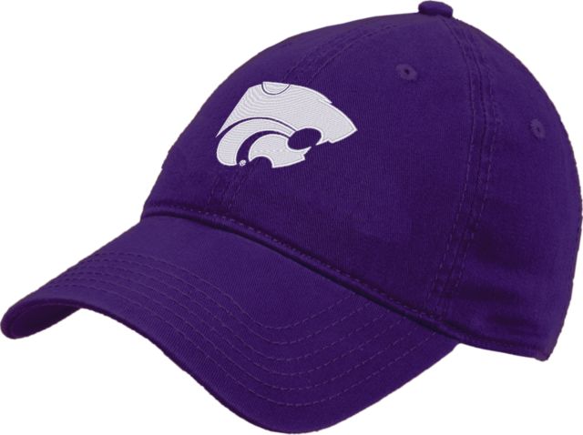 Kansas State Unstructured Adjustable Low Profile Hat K State Primary Athletic Mark - ONLINE ONLY