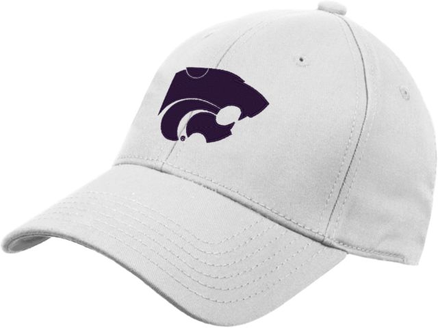 Kansas State Structured Adjustable Pro Style Hat K State Primary Athletic Mark - ONLINE ONLY