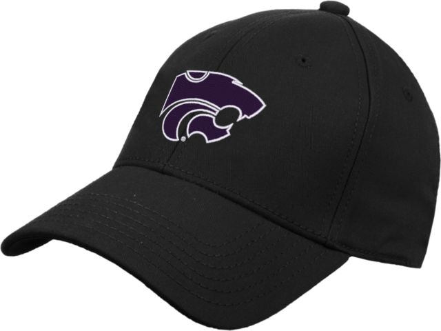 Kansas State Structured Adjustable Pro Style Hat K State Primary Athletic Mark - ONLINE ONLY