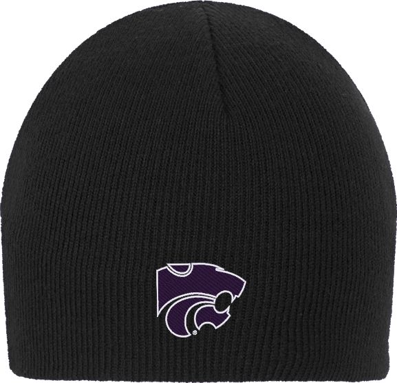Kansas State Knit Beanie K State Primary Athletic Mark - ONLINE ONLY