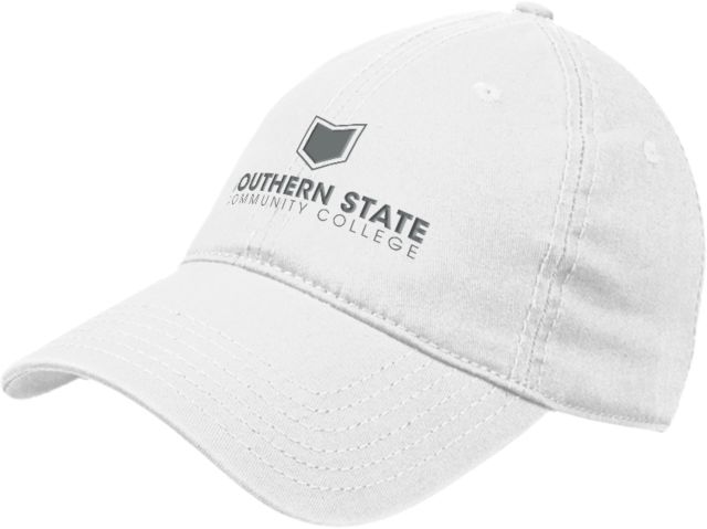 Southern State Unstructured Adjustable Low Profile Hat Sothern State Community College Primary Mark Stacked - ONLINE ONLY