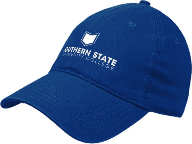 Southern State Unstructured Adjustable Low Profile Hat Sothern State Community College Primary Mark Stacked - ONLINE ONLY