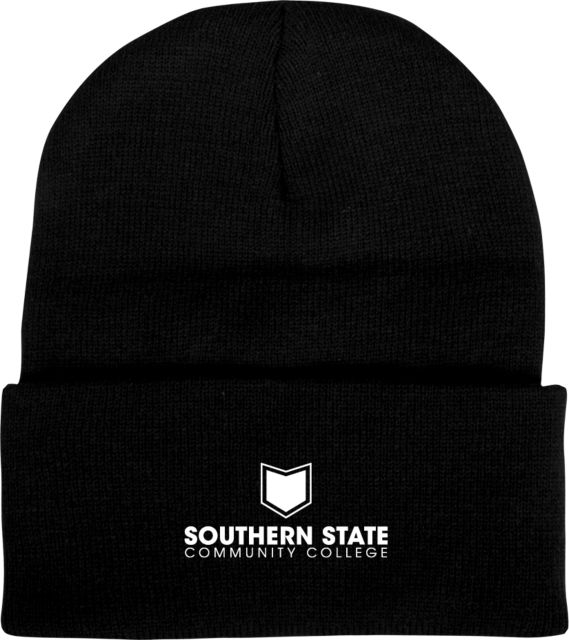 Southern State Knit Beanie w/Cuff Sothern State Community College Primary Mark Stacked - ONLINE ONLY