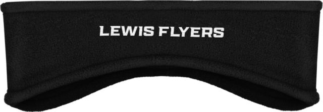 Lewis Stretch Fleece Headband Lewis Flyers Wordmark - Horizontal