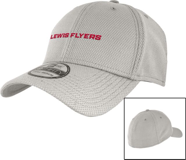 Lewis New Era Light Diamond Era 39Thirty Stretch Fit Hat Lewis Flyers Wordmark - Horizontal