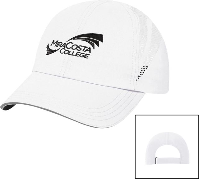 MiraCosta Ladies Performance Cap Primary Mark - ONLINE ONLY