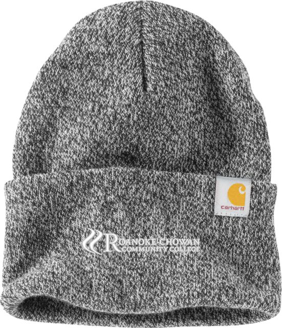 Roanoke Chowan Carhartt Knit Beanie w/Cuff Primary Wordmark - ONLINE ONLY