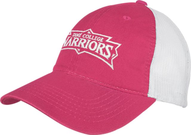 Dine College Mesh Back Unstructured Low Profile Hat Dine College Warriors - ONLINE ONLY