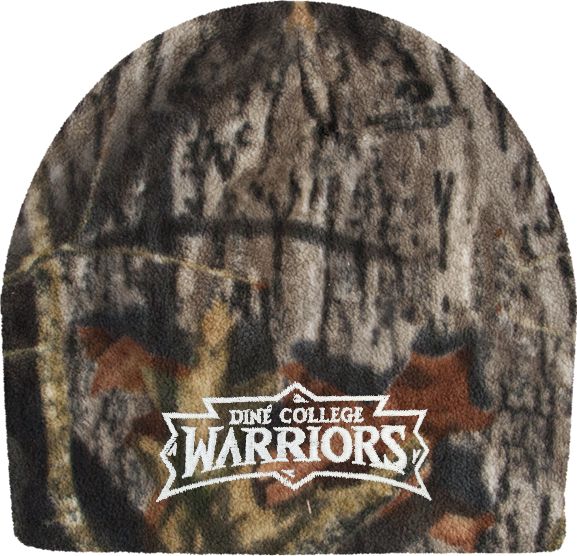 Dine College Mossy Oak Camo Fleece Beanie Dine College Warriors - ONLINE ONLY
