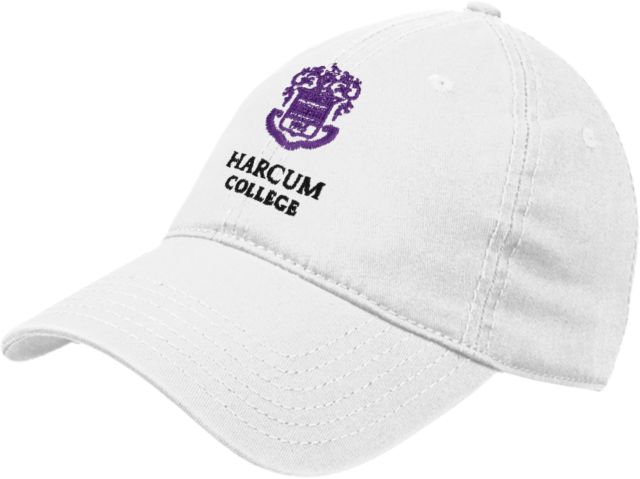 Harcum Unstructured Adjustable Low Profile Hat Primary Mark - ONLINE ONLY