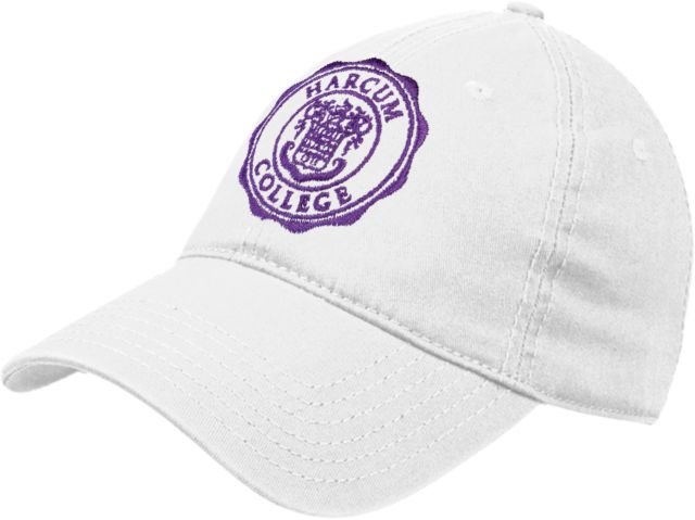 Harcum Unstructured Adjustable Low Profile Hat College Seal - ONLINE ONLY