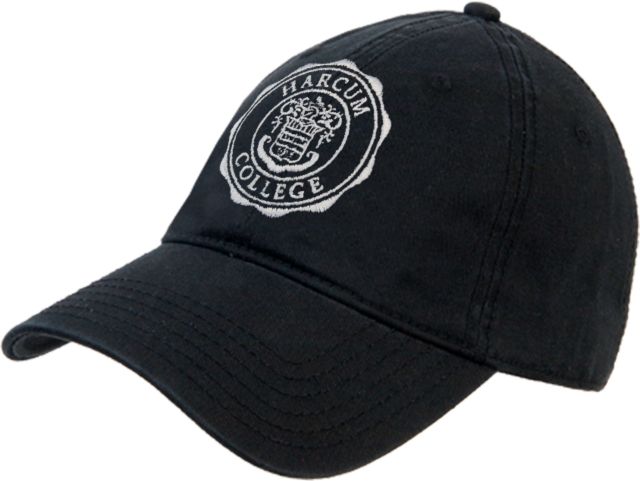 Harcum Unstructured Adjustable Low Profile Hat College Seal - ONLINE ONLY