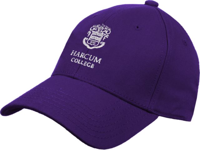 Harcum Structured Adjustable Pro Style Hat Primary Mark - ONLINE ONLY