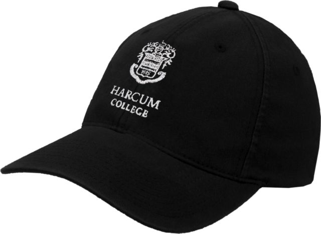 Harcum Flexfit Structured Low Profile Hat Primary Mark - ONLINE ONLY