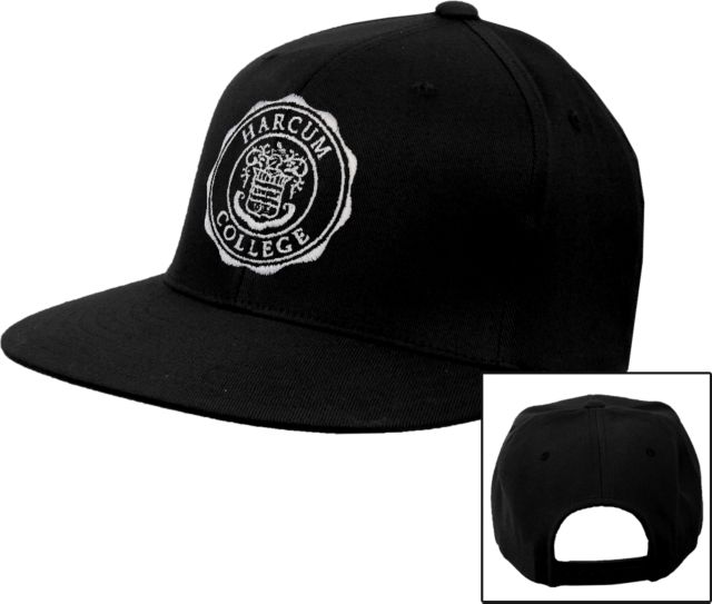 Harcum Flat Bill Snapback Hat College Seal - ONLINE ONLY