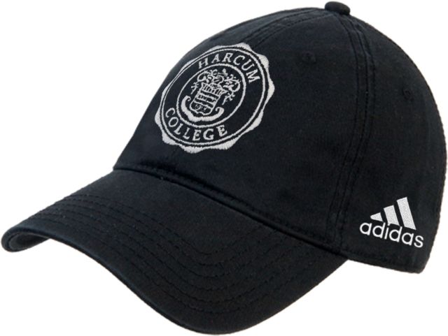 Harcum Adidas Adjustable Washed Slouch College Seal - ONLINE ONLY