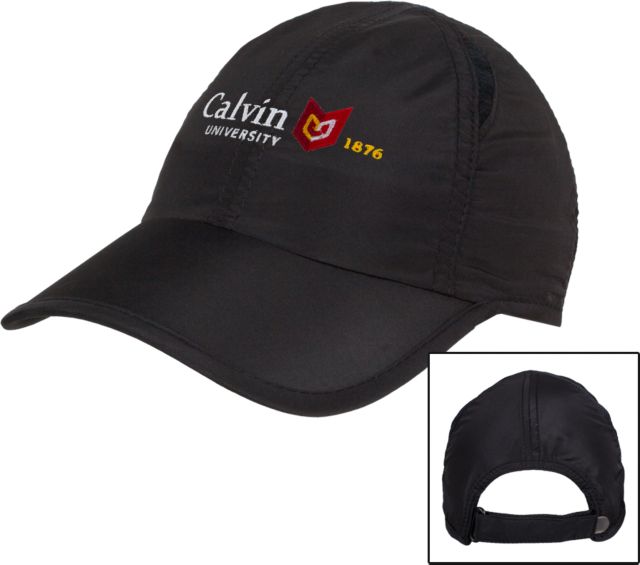 Calvin Univ Performance Cap University Logo 1876 Horizontal - ONLINE ONLY