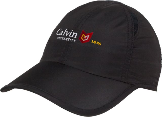 Calvin Univ Ladies Performance Cap University Logo 1876 Horizontal - ONLINE ONLY