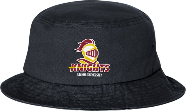 Calvin Univ Sportsman Bucket Hat Knights with University - ONLINE ONLY