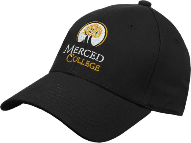 Merced College Heavyweight Twill Pro Style Hat Primary Logo Embroidery - ONLINE ONLY