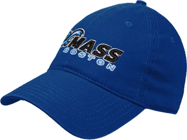 UMass Boston Twill Unstructured Low Profile Hat UMass Boston Horizontal - ONLINE ONLY