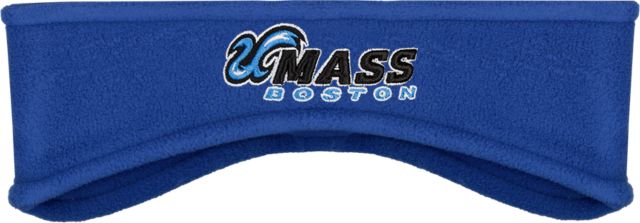 UMass Boston Stretch Fleece Headband UMass Boston Horizontal - ONLINE ONLY