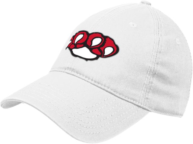 Erie CC Unstructured Adjustable Low Profile Hat SUNY Erie Mascot Paw - ONLINE ONLY