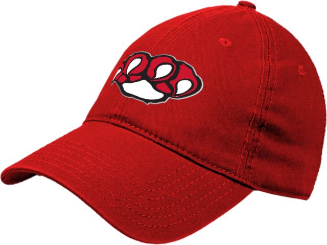 Erie CC Unstructured Adjustable Low Profile Hat SUNY Erie Mascot Paw - ONLINE ONLY