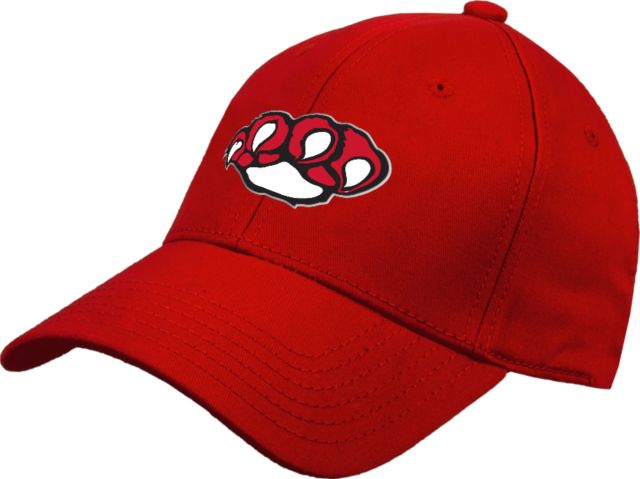 Erie CC Structured Adjustable Pro Style Hat SUNY Erie Mascot Paw - ONLINE ONLY
