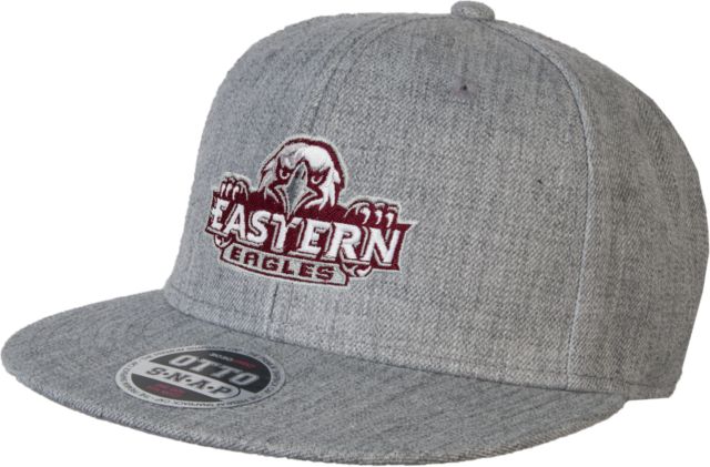 Eastern Wool Blend Flat Bill Snapback Hat Official Logo - ONLINE ONLY