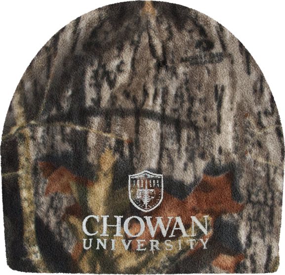 Chowan Mossy Oak Camo Fleece Beanie Primary Mark - ONLINE ONLY